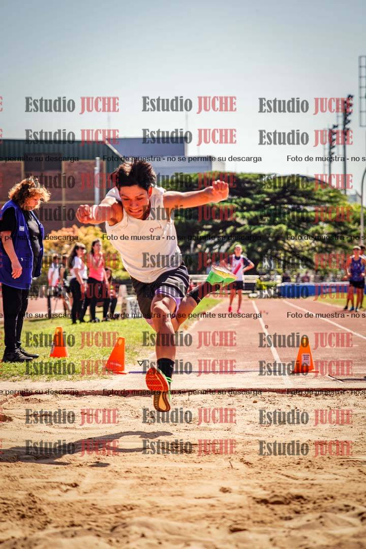 Fotos del salto en largo de varones