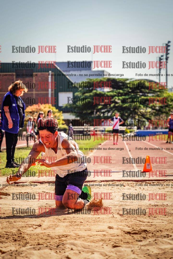 Fotos del salto en largo de varones
