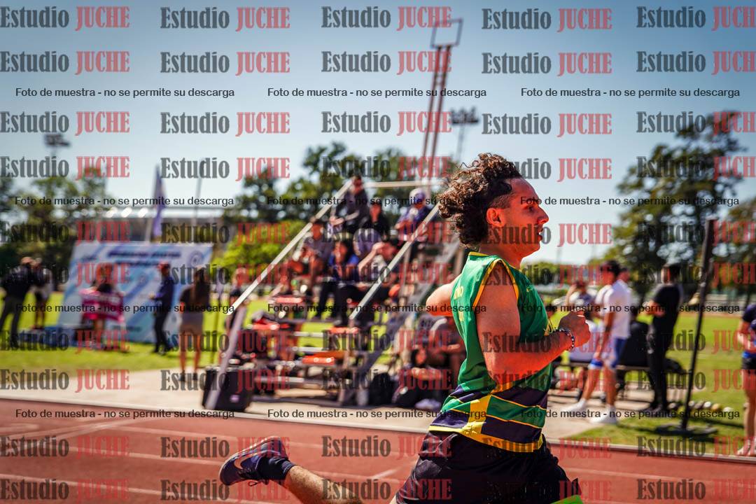 Fotos de los 100 m llanos de varones