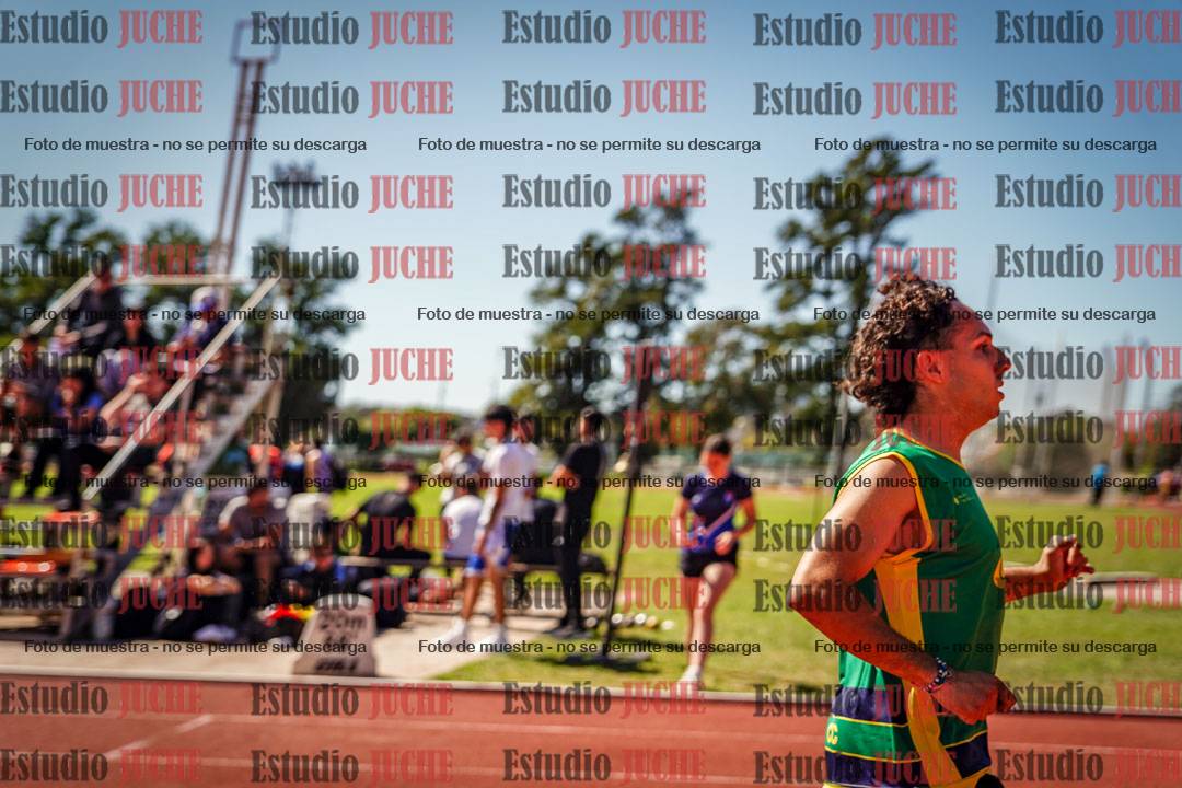 Fotos de los 100 m llanos de varones