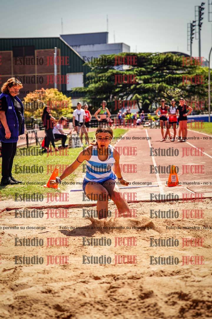 Fotos del salto en largo de mujeres