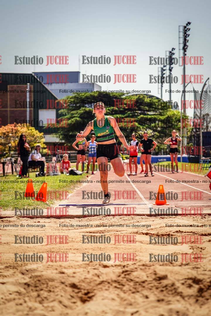 Fotos del salto en largo de mujeres