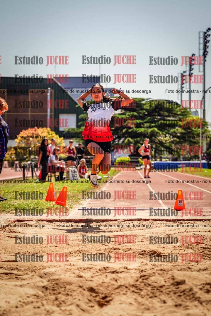 Fotos del salto en largo de mujeres