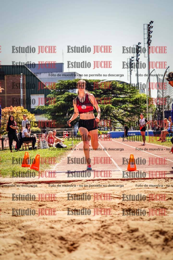 Fotos del salto en largo de mujeres