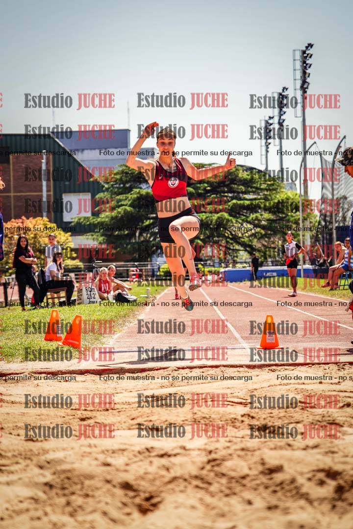 Fotos del salto en largo de mujeres