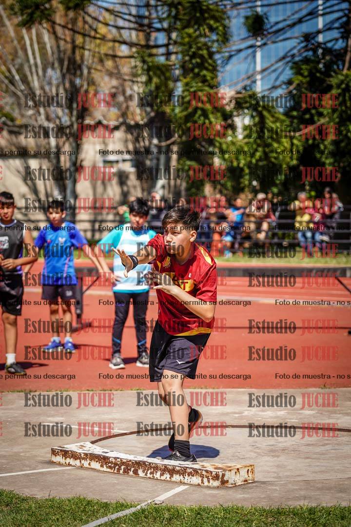 Fotos del lanzamiento de bala de varones