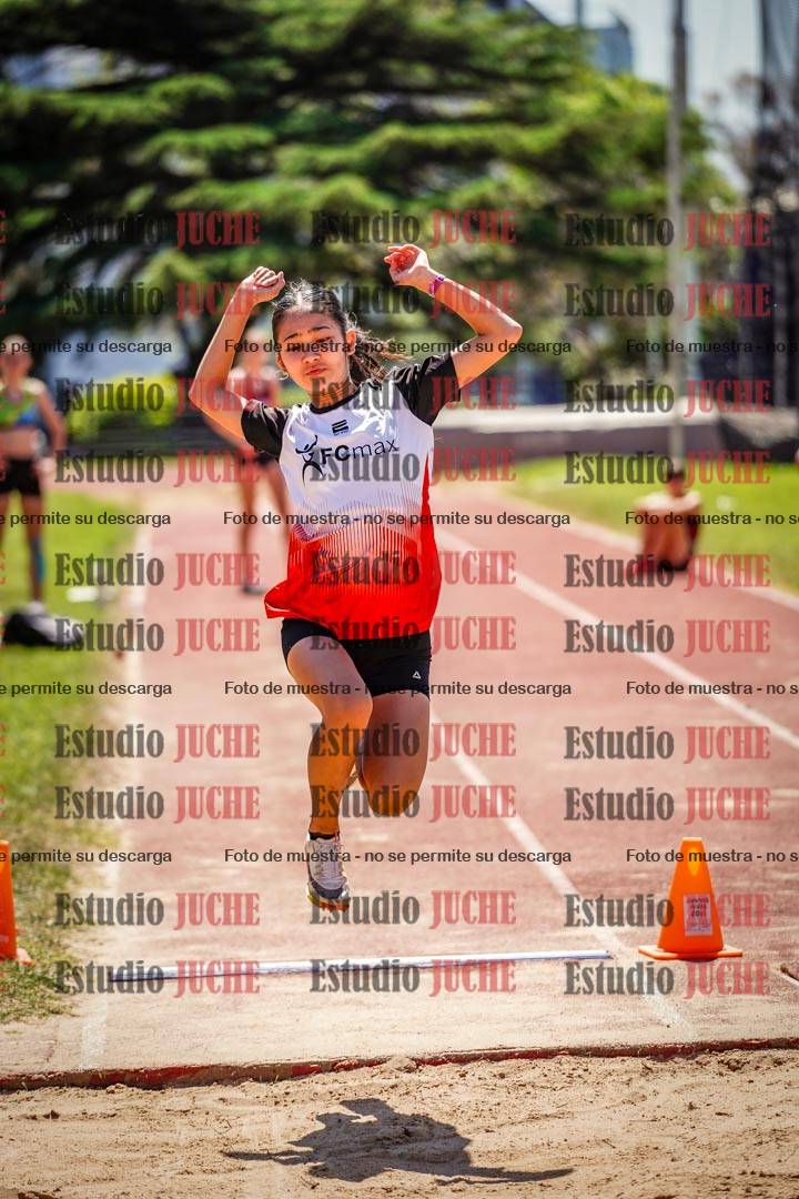 Fotos del salto en largo de mujeres