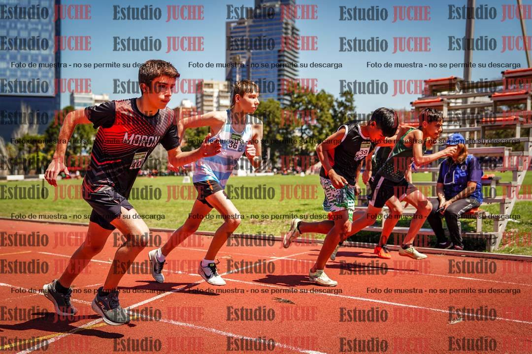 Fotos de los 600 m llanos de varones