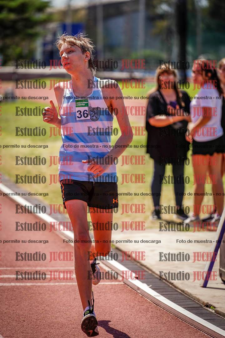 Fotos de los 600 m llanos de varones