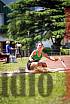Fotos del salto en largo de mujeres