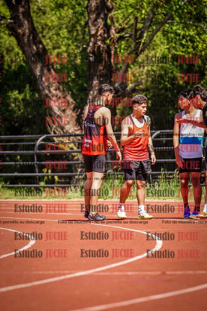 Fotos de los 80 m llanos de varones