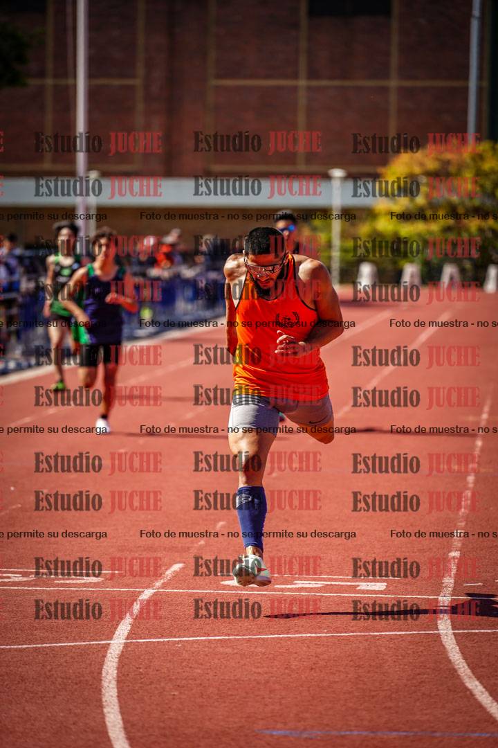 Fotos de los 400 m llanos de varones