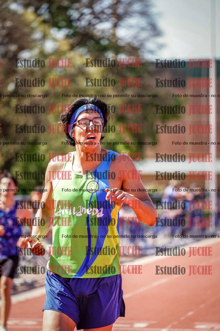 Fotos de los 400 m llanos de varones