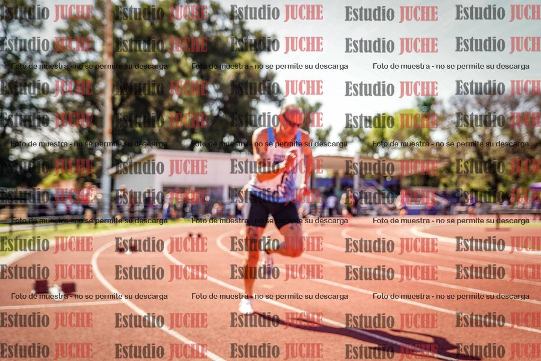 Fotos de los 400 m llanos de varones