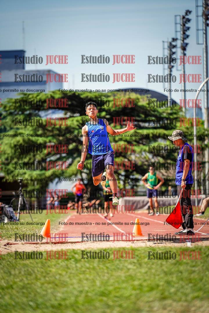 Fotos del salto en largo de varones