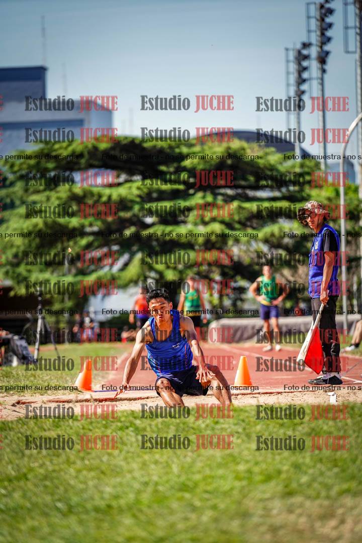 Fotos del salto en largo de varones