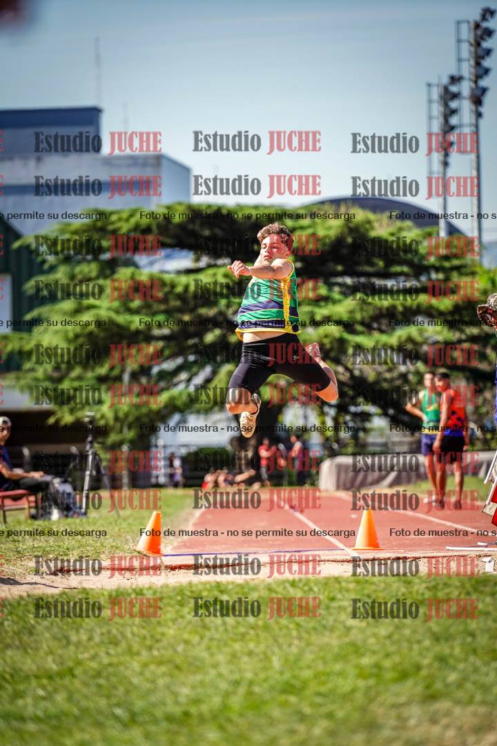 Fotos del salto en largo de varones