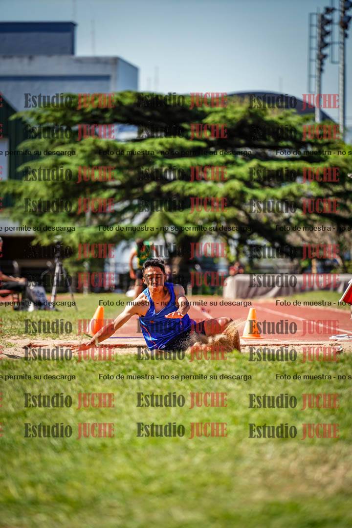 Fotos del salto en largo de varones