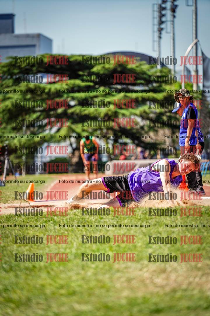 Fotos del salto en largo de varones
