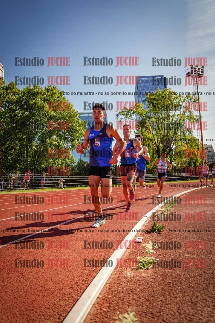 Fotos de los 1500 m llanos de varones