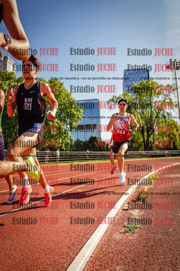 Fotos de los 1500 m llanos de varones