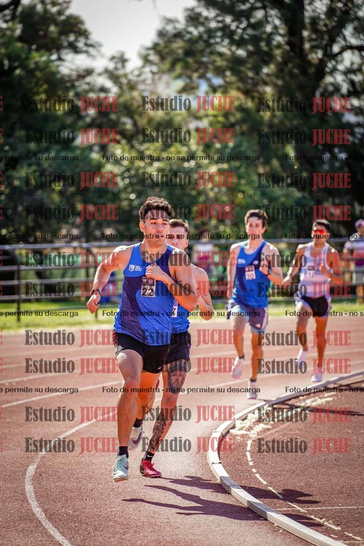 Fotos de los 1500 m llanos de varones