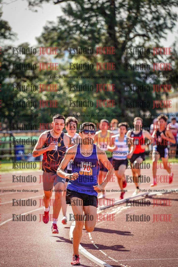 Fotos de los 1500 m llanos de varones