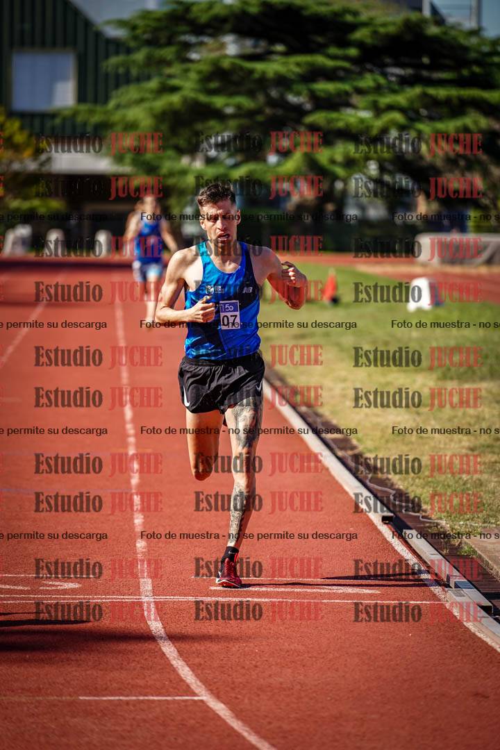 Fotos de los 1500 m llanos de varones