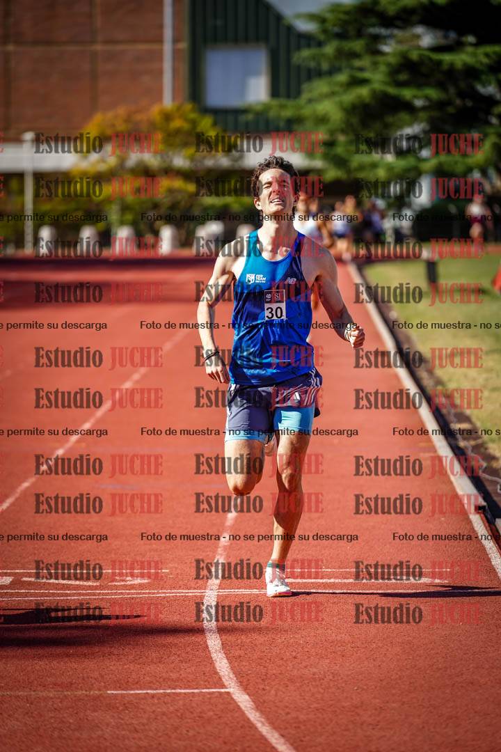 Fotos de los 1500 m llanos de varones