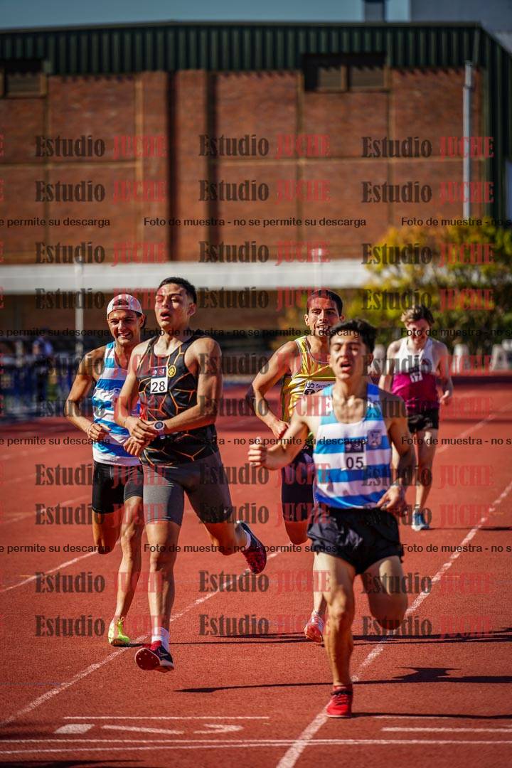 Fotos de los 1500 m llanos de varones