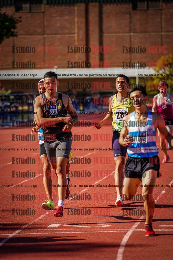 Fotos de los 1500 m llanos de varones