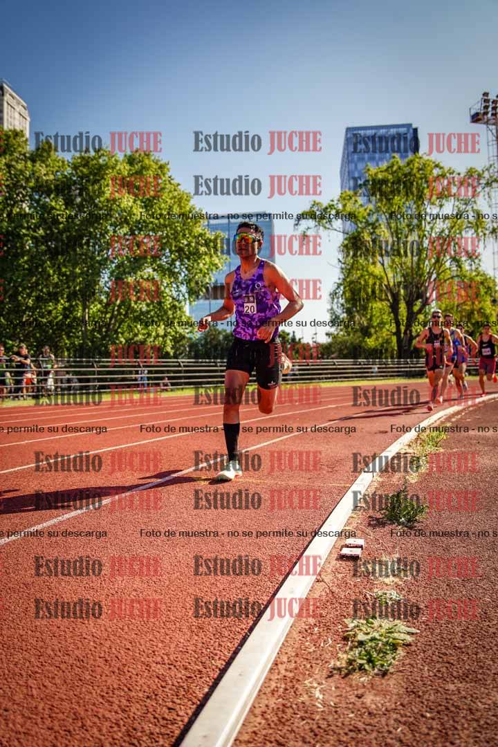 Fotos de los 1500 m llanos de varones