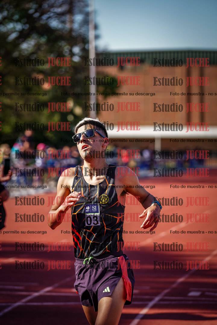 Fotos de los 1500 m llanos de varones