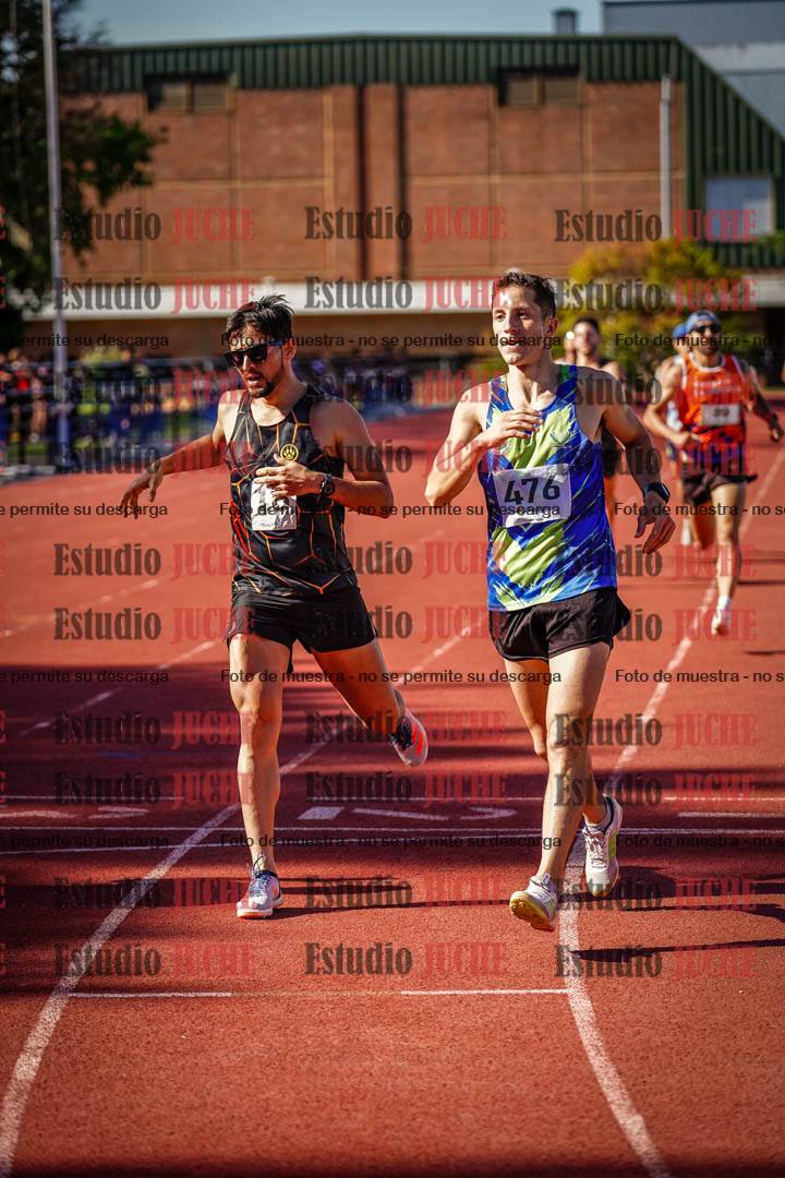 Fotos de los 1500 m llanos de varones