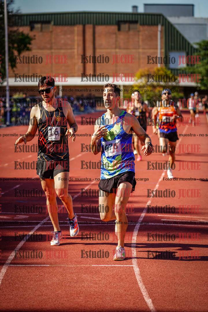 Fotos de los 1500 m llanos de varones