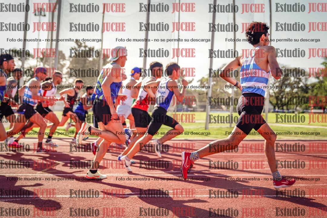 Fotos de los 1500 m llanos de varones