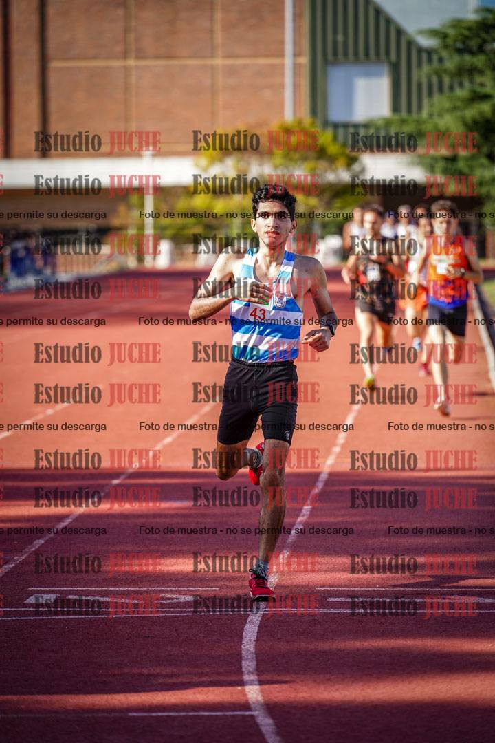 Fotos de los 1500 m llanos de varones