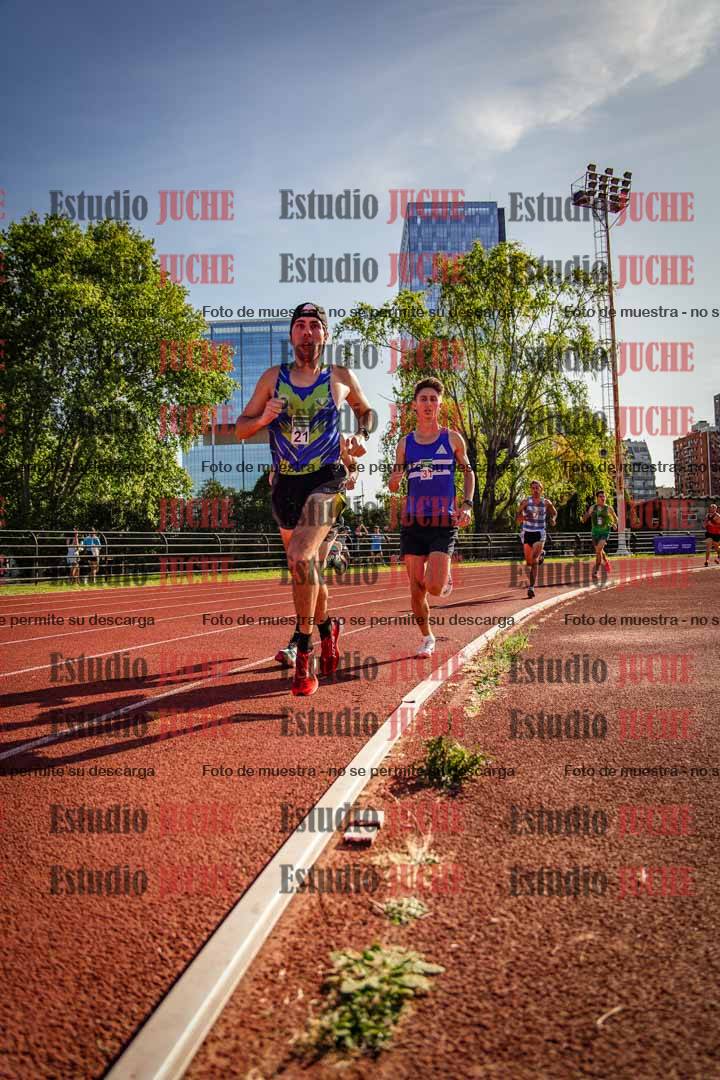 Fotos de los 1500 m llanos de varones