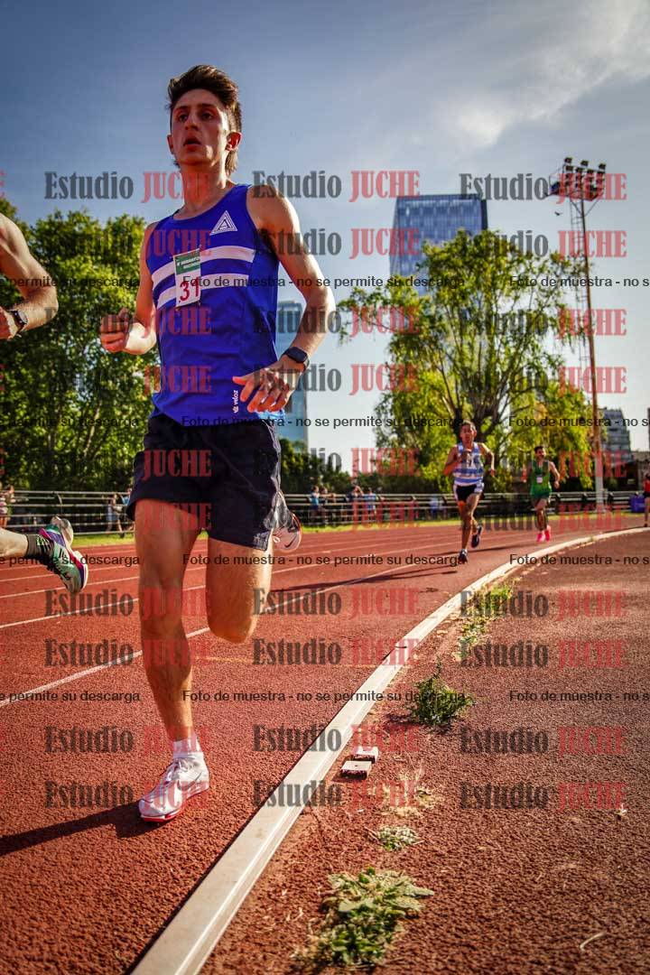 Fotos de los 1500 m llanos de varones