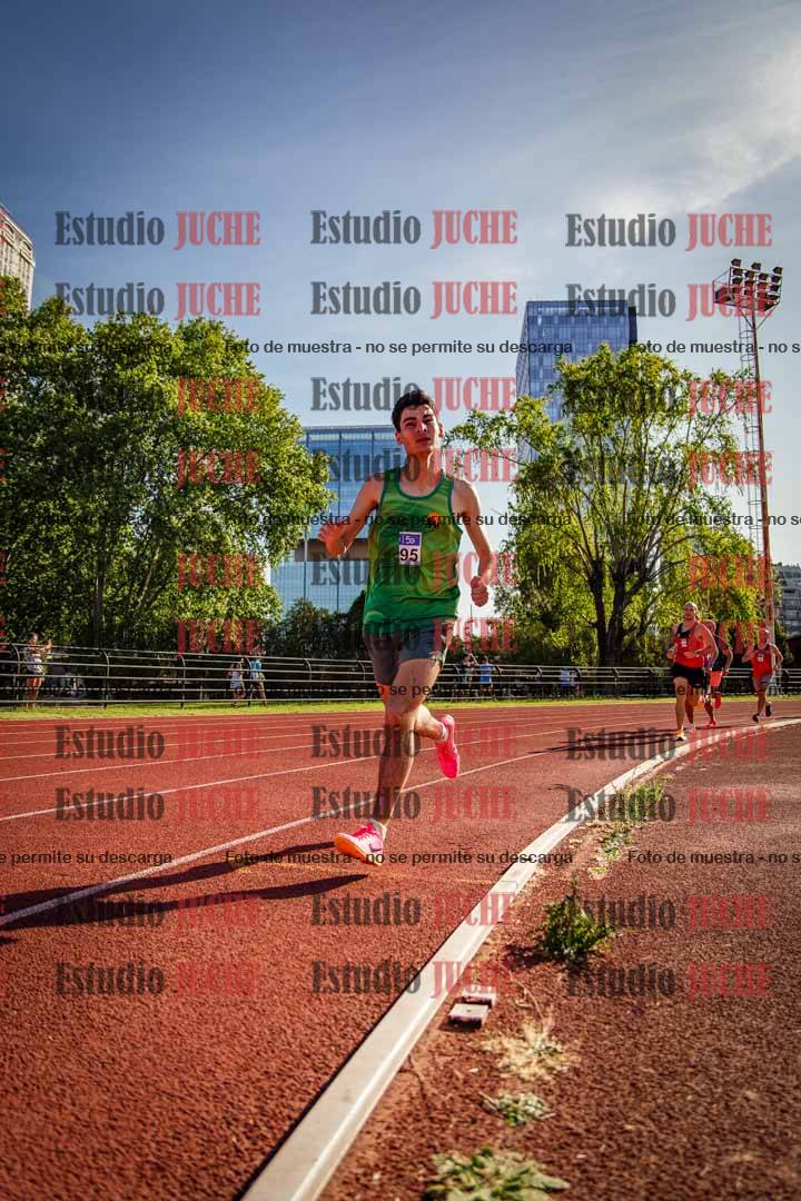 Fotos de los 1500 m llanos de varones