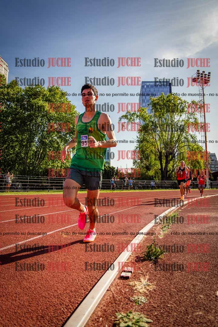 Fotos de los 1500 m llanos de varones