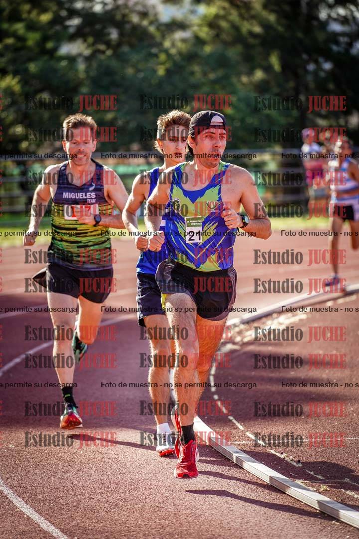 Fotos de los 1500 m llanos de varones