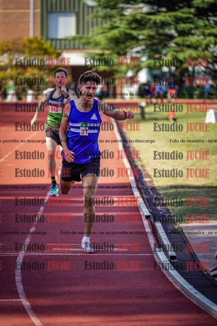 Fotos de los 1500 m llanos de varones
