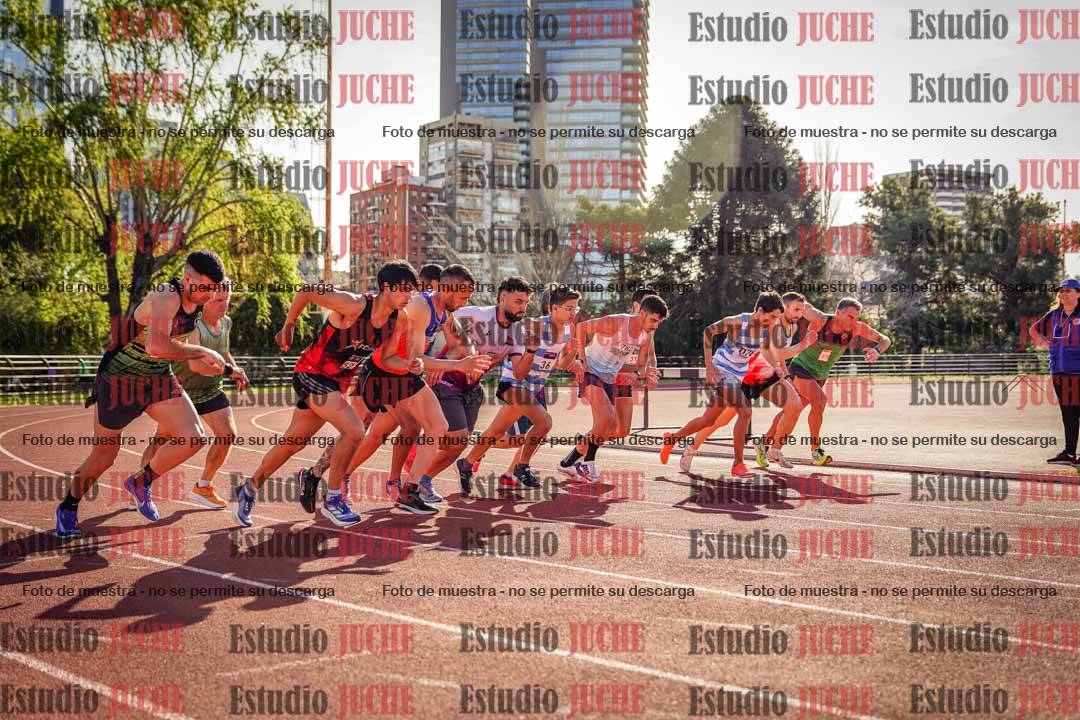 Fotos de los 1500 m llanos de varones
