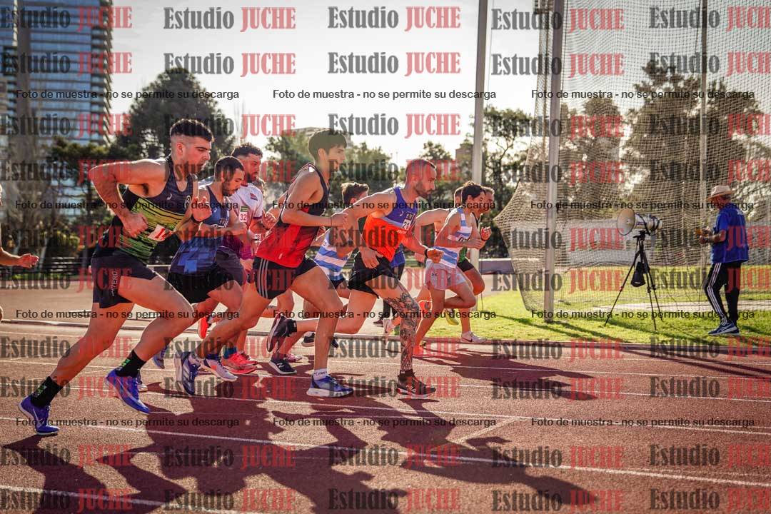 Fotos de los 1500 m llanos de varones