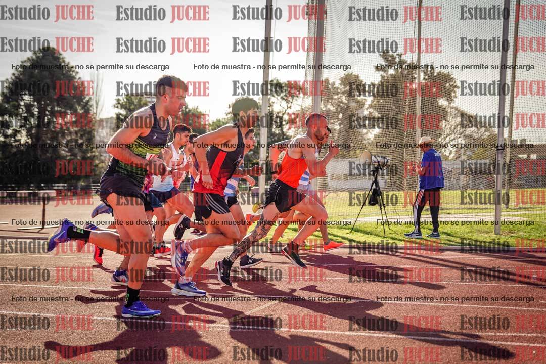 Fotos de los 1500 m llanos de varones