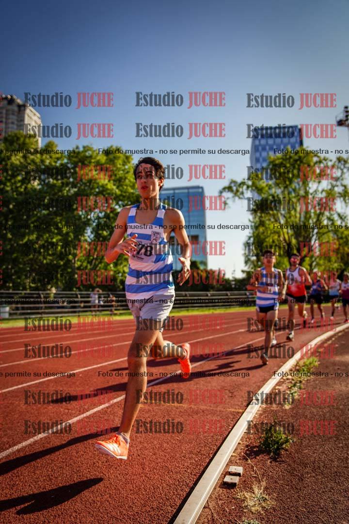 Fotos de los 1500 m llanos de varones