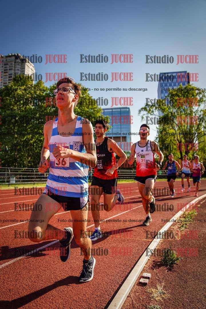 Fotos de los 1500 m llanos de varones