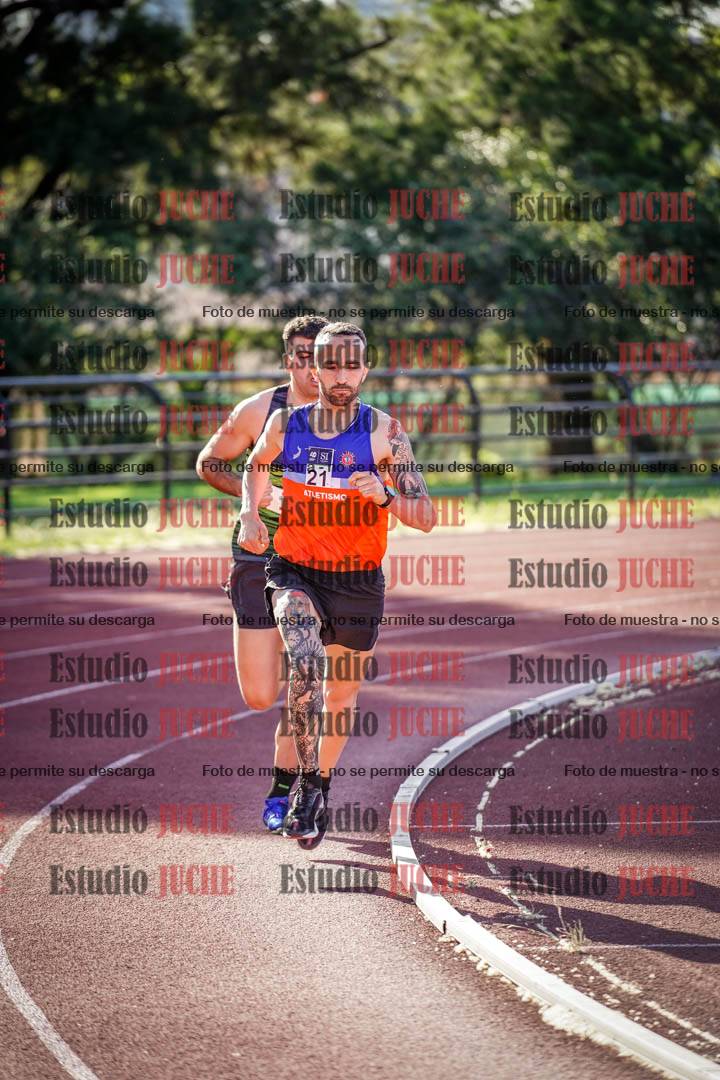 Fotos de los 1500 m llanos de varones