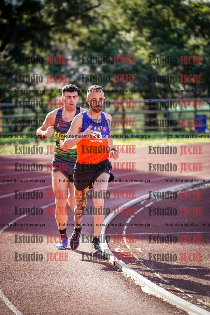 Fotos de los 1500 m llanos de varones